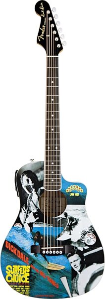 Fender Dick Dale Limited Edition Malibu CE Acoustic-Electric Guitar, Main
