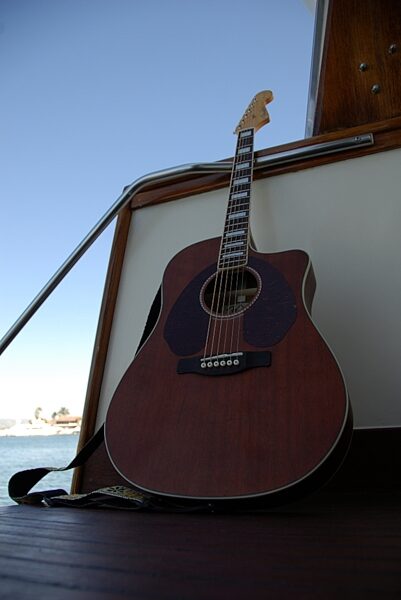 Fender Jimmy Dale Kingman SCE Acoustic-Electric Guitar, Glamour View 1