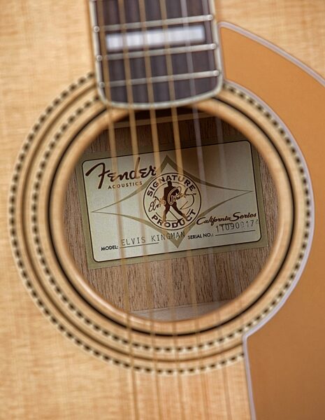 Fender Elvis Presley Kingman Acoustic Guitar, Soundhole