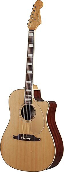 Fender Kingman SCE Acoustic-Electric Guitar, Natural Right