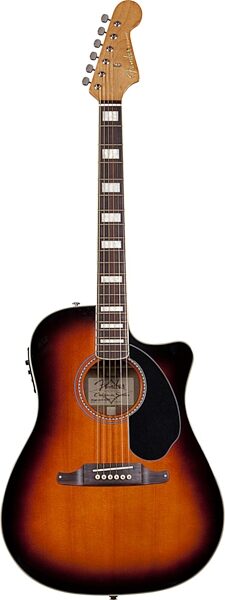 Fender Kingman SCE Acoustic-Electric Guitar, 3-Color Sunburst