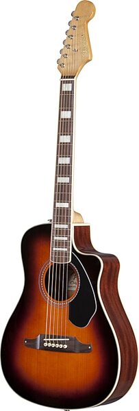 Fender Malibu SCE Acoustic-Electric Guitar, 3-Color Sunburst Right