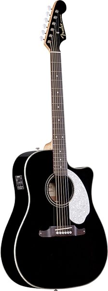 Fender Sonoran SCE Acoustic-Electric Guitar, Black