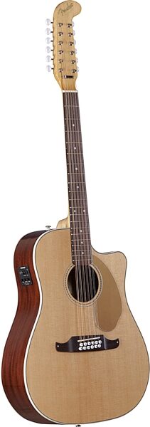 Fender Villager SCE Acoustic-Electric Guitar, 12-String, Left