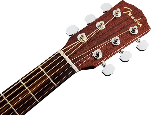 Fender CD-60SCE Dreadnought Acoustic-Electric Guitar, All-Mahogany, New, Action Position Back
