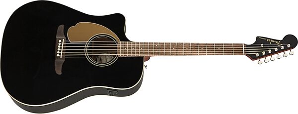 Fender Redondo Player Acoustic-Electric Guitar, Left-Handed, Action Position Back