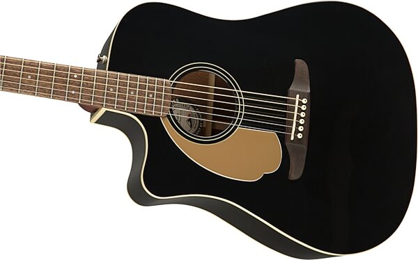 Fender Redondo Player Acoustic-Electric Guitar, Left-Handed, Action Position Back