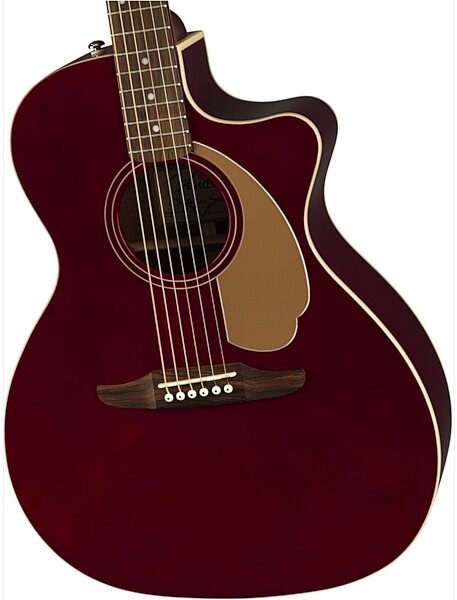 Fender Newporter Player Acoustic-Electric Guitar, View