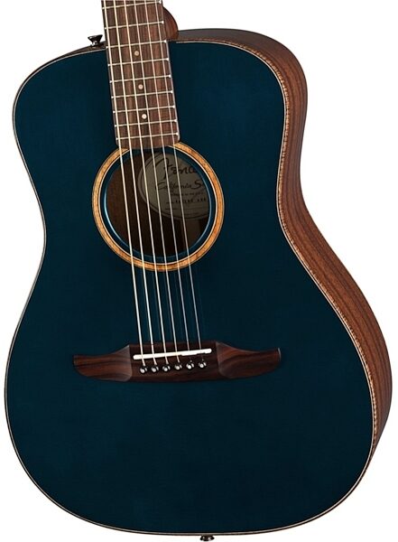 Fender Malibu Classic Hot Rod Acoustic-Electric Guitar (with Gig Bag), View