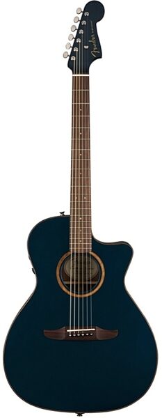 Fender Newporter Classic Hot Rod Acoustic-Electric Guitar (with Gig Bag), Main
