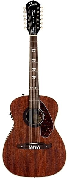 Fender Tim Armstrong Hellcat Acoustic-Electric Guitar, 12-String, Main