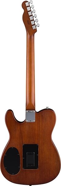 Fender Acoustasonic Standard Telecaster Acoustic-Electric Guitar, Honey Burst, Action Position Back
