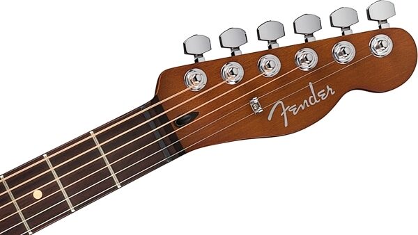 Fender Acoustasonic Standard Telecaster Acoustic-Electric Guitar, Honey Burst, Action Position Back