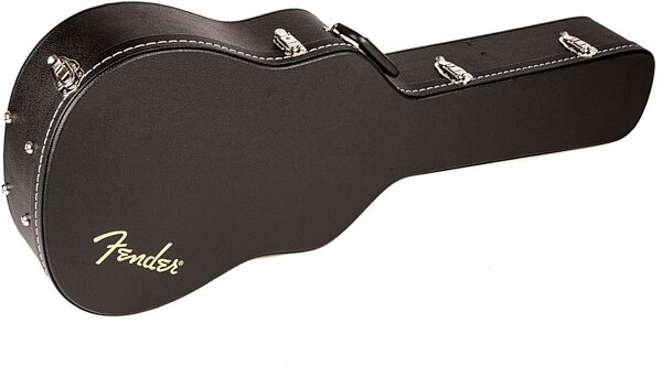 Fender Flat-Top Dreadnought Acoustic Guitar Case, Black, Black