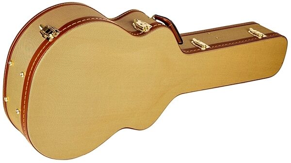 Fender Flat-Top Jumbo Acoustic Guitar Case, Tweed