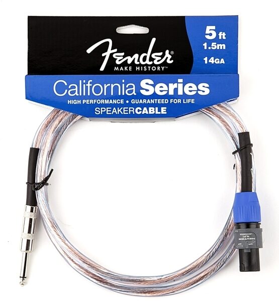 Fender California Speakon to 1/4" Speaker Cable, Main