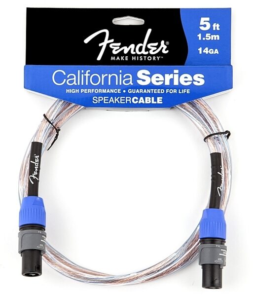 Fender California Speakon to Speakon Speaker Cable, 14-Gauge