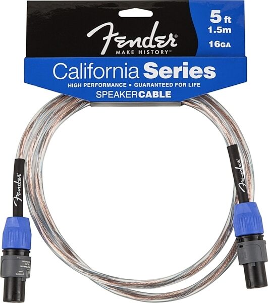 Fender California Speakon to Speakon Speaker Cable, 16-Gauge