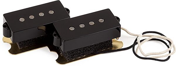 Fender Pure Vintage 63 Precision Bass Pickup, Black, Action Position Back