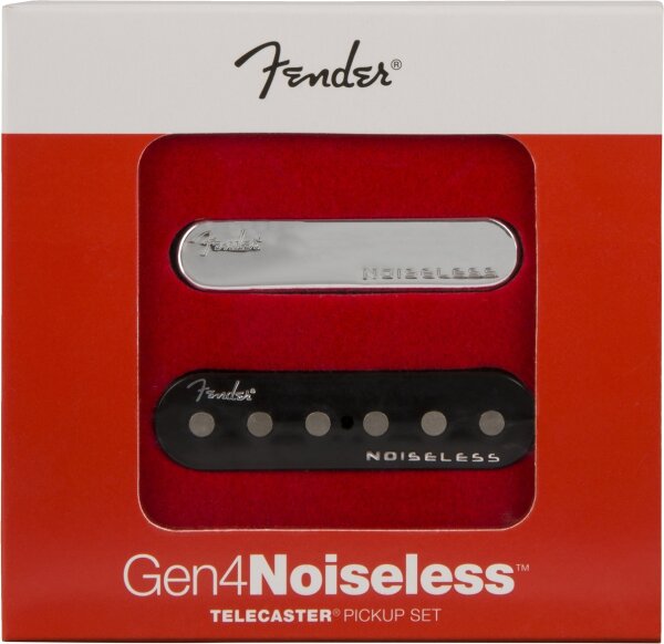 Fender Gen 4 Noiseless Telecaster Pickups, Set of 2, Action Position Back
