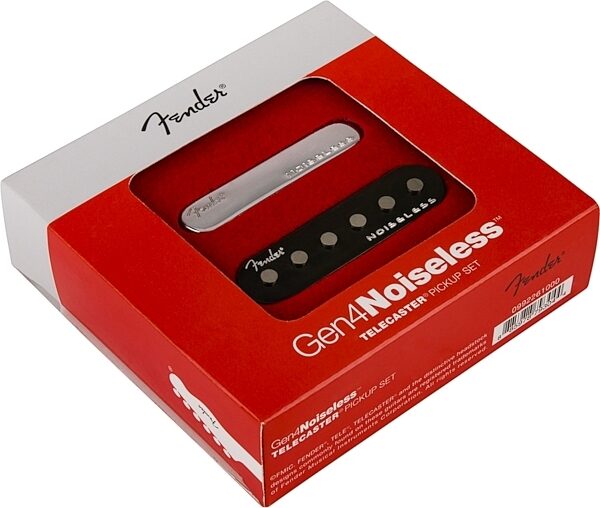 Fender Gen 4 Noiseless Telecaster Pickups, Set of 2, Action Position Back