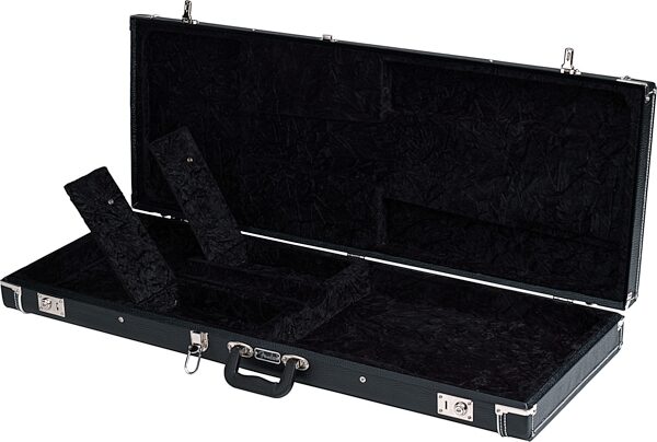 Fender Pro Series Stratocaster and Telecaster Case, Black with Accessories Flap