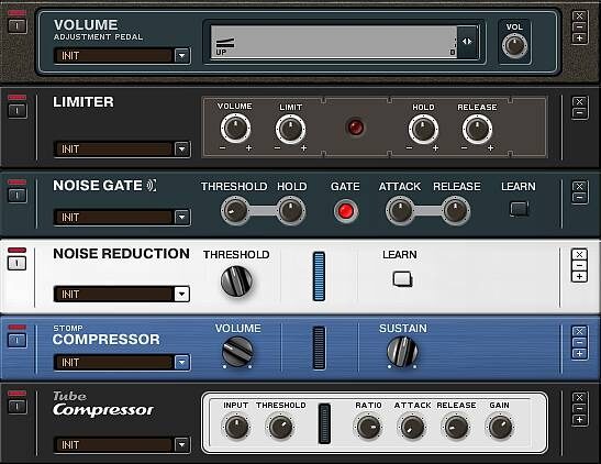 Native Instruments Guitar Rig Software Edition (Macintosh and Windows), Volume Effects