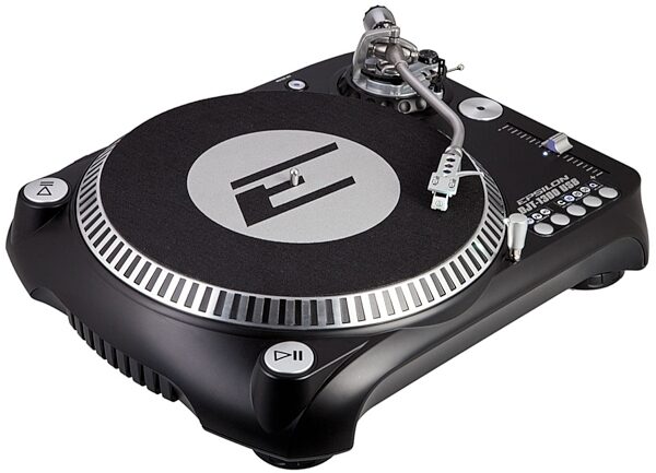 Epsilon DJT-1300 Direct-Drive USB DJ Turntable, Black Right
