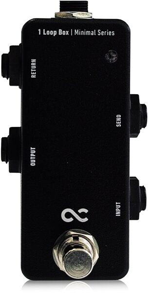 One Control 1 Loop Box Passive Effects Loop Switcher Pedal, Main