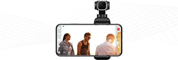 Benro Snoppa Vmate 3-Axis Gimbal and 4K Camera, Smartphone Clip