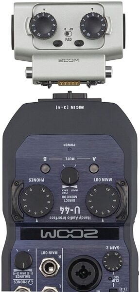 Zoom U-44 Handy Portable USB Audio Interface, New, In Use