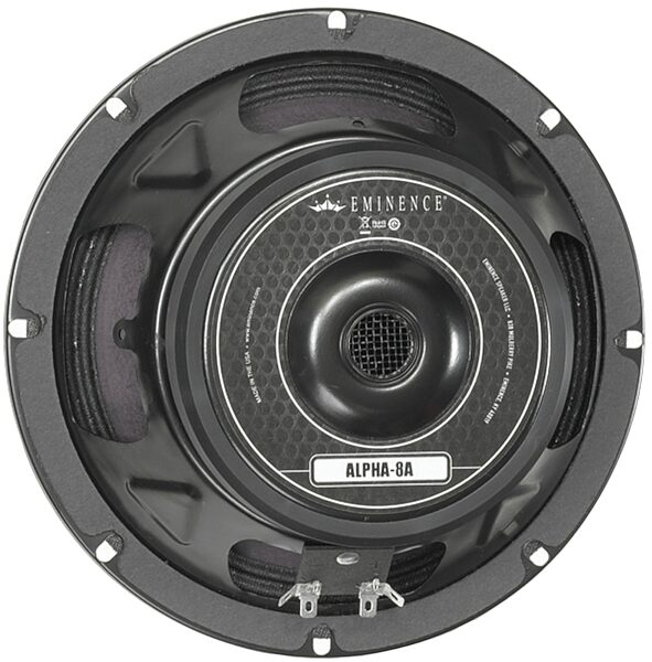 Eminence Alpha-8A Replacement PA Speaker (125 Watts), 8 inch, 8 Ohms, Main--Alpha 8A