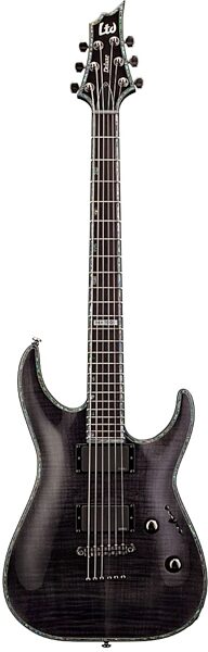 ESP LTD H-1001 Electric Guitar, See-Thru Black