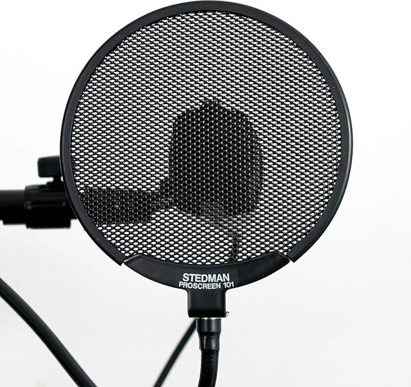 Stedman PS101 Proscreen Custom Metal Microphone Pop Filter, New, Action Position Back