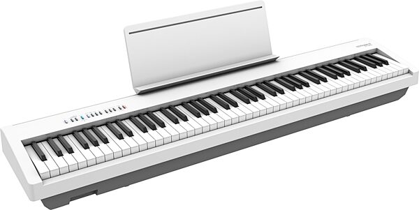 Roland FP-30X Digital Stage Piano, White, FP-30X-WH, Action Position Front