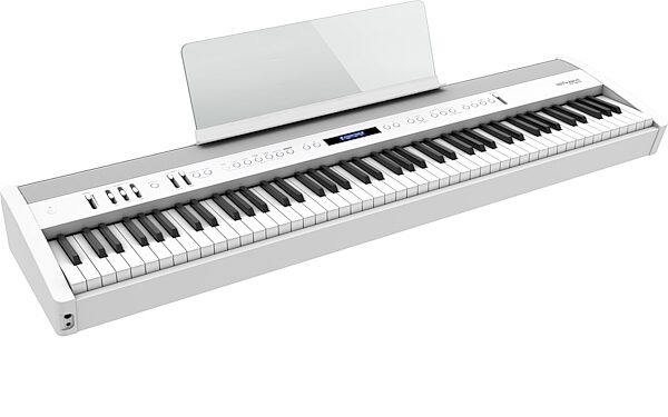 Roland FP-60X Digital Stage Piano, White, Action Position Back
