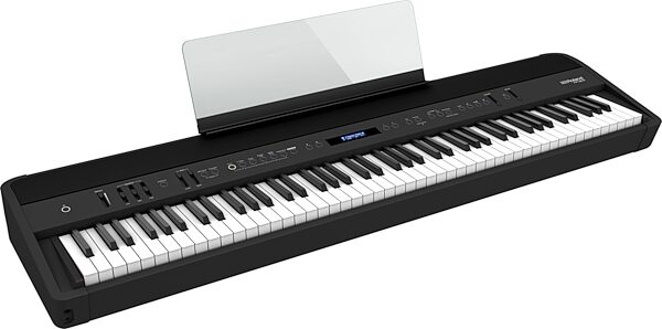 Roland FP-90X Digital Stage Piano, Black, Warehouse Resealed, Action Position Front