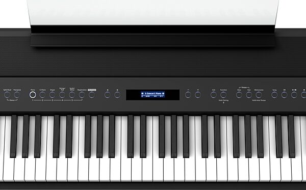 Roland FP-90X Digital Stage Piano, Black, FP-90X-BK, Action Position Front