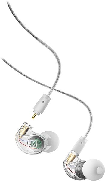 MEE Audio M6 PRO 2 In-Ear Headphones with Bluetooth Cable, Action Position Back