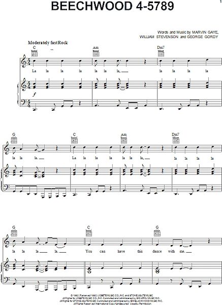 Beechwood 4-5789 - Piano/Vocal/Guitar, New, Main