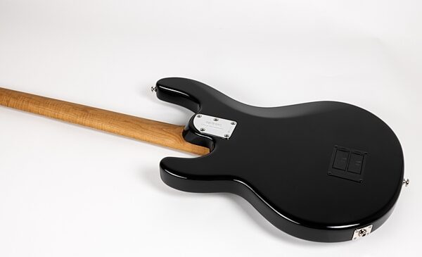 Ernie Ball Music Man StingRay Special Electric Bass (with Case), Black, Action Position Back