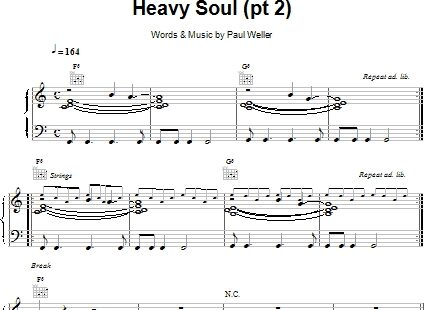 Heavy Soul (Pt2) - Piano/Vocal/Guitar, New, Main