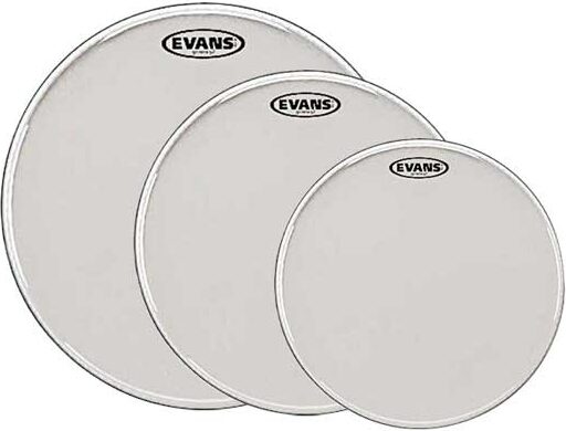 Evans G2 Coated Drumhead, 10 inch, 12 inch, 14 inch, Fusion Tom Pack, Main