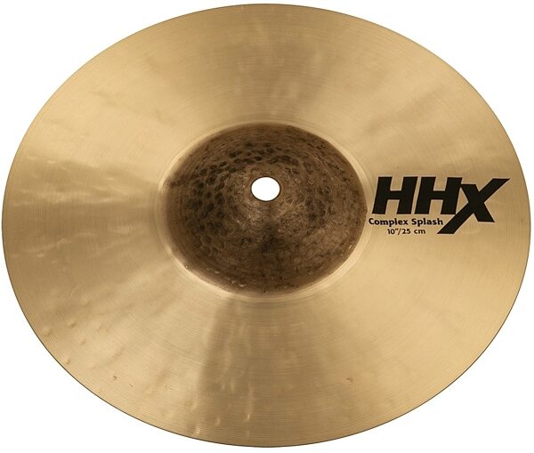 Sabian HHX Complex Splash Cymbal, 10 inch, Angled Front