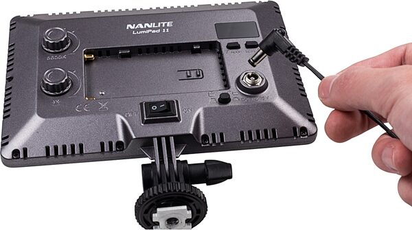 NanLite LumiPad 11 Bicolor Slim Soft LED Light Panel, Rear