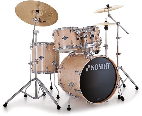 Sonor Select Force Stage 3 Drum Shell Kit, 5-Piece, Maple