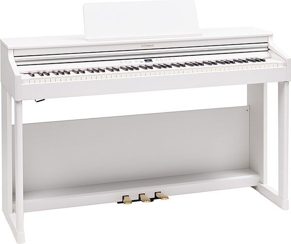 Roland RP701 Digital Piano, White, Action Position Front