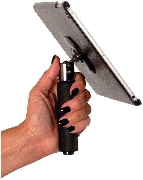 On-Stage TCM9360 iPad Air Snap-On Cover with Mounting Bar, In Use 2