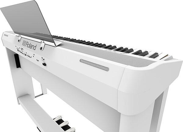 Roland FP-90X Digital Stage Piano, White, FP-90X-WH, Action Position Front