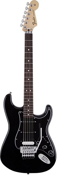 Fender Standard Stratocaster HSS Electric Guitar, with Rosewood Fingerboard, Black